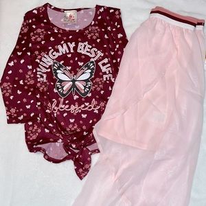 Girl’s skirt and top outfit